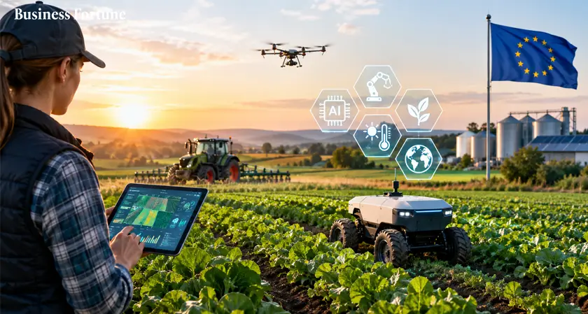  Europe&rsquo;s Agri-Food Plan Targets AI, Robotics and Climate-Ready Farming 